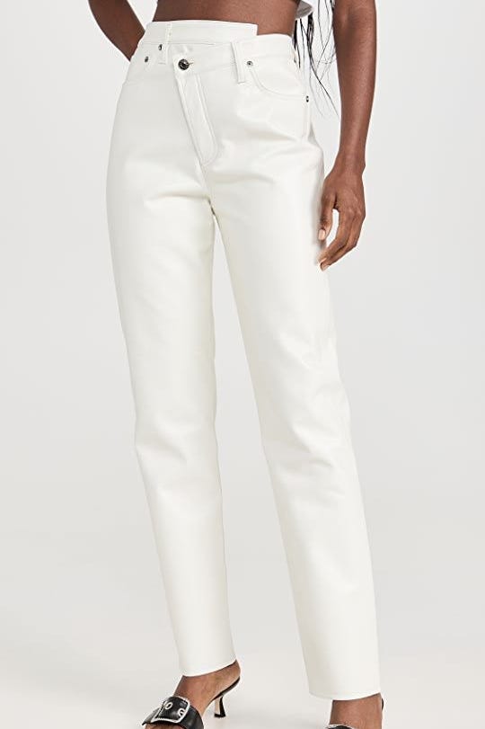 17 Best Winter White Pants That Are Worth Breaking all the Fashion