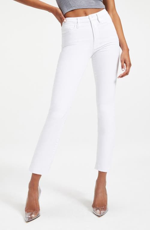 Winter white store skinny pants