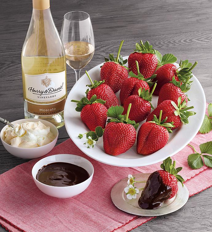 Gourmet Drizzled Strawberries With White Wine, Gifts by Harry & David -  Yahoo Shopping