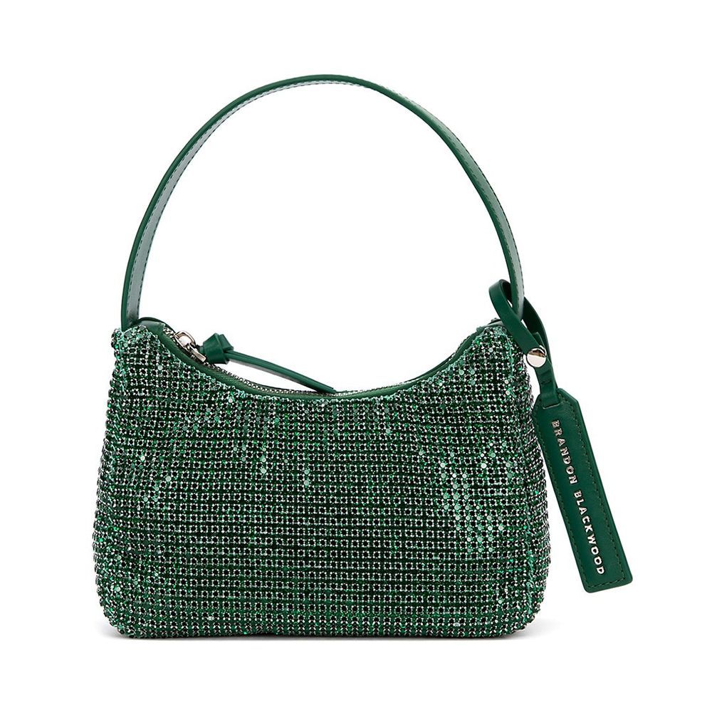 Syl Rhinestone Top Handle Bag