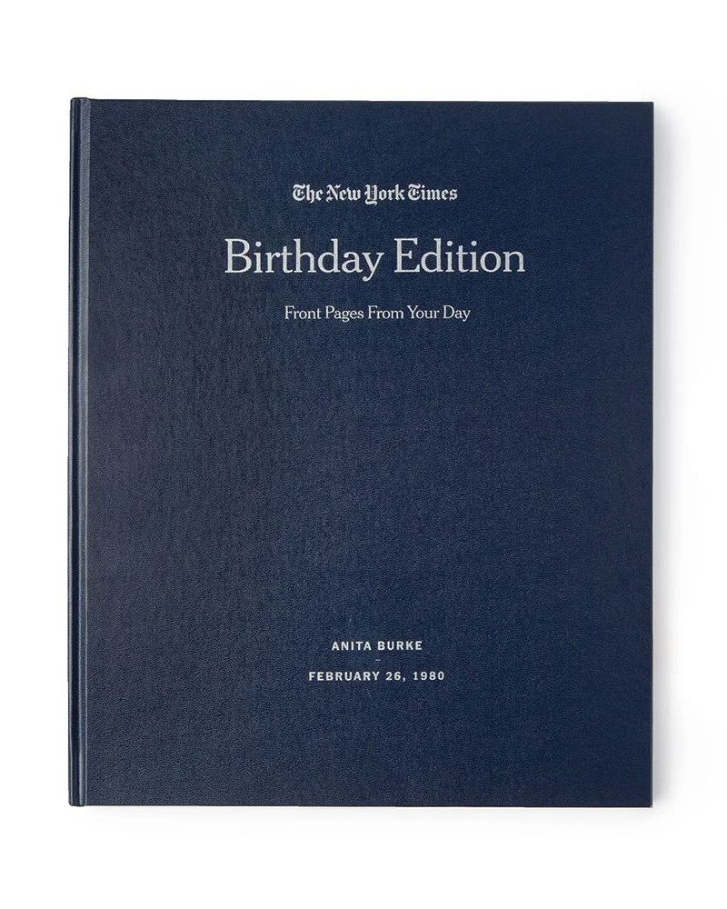 Custom Birthday Book