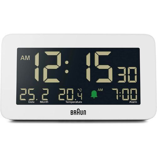 Digital Alarm Clock With Crescendo Beep Alarm