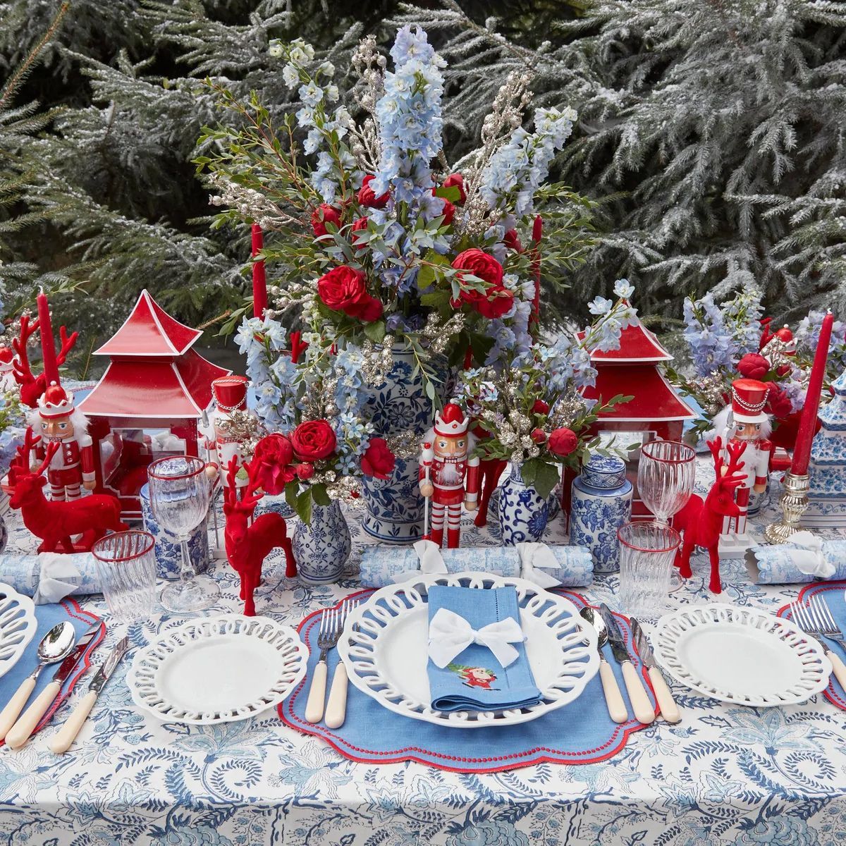 Mrs. Alice The Mrs. Claus Tablescape