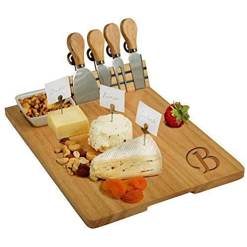 Laser Engraved Hardwood Cheese Board