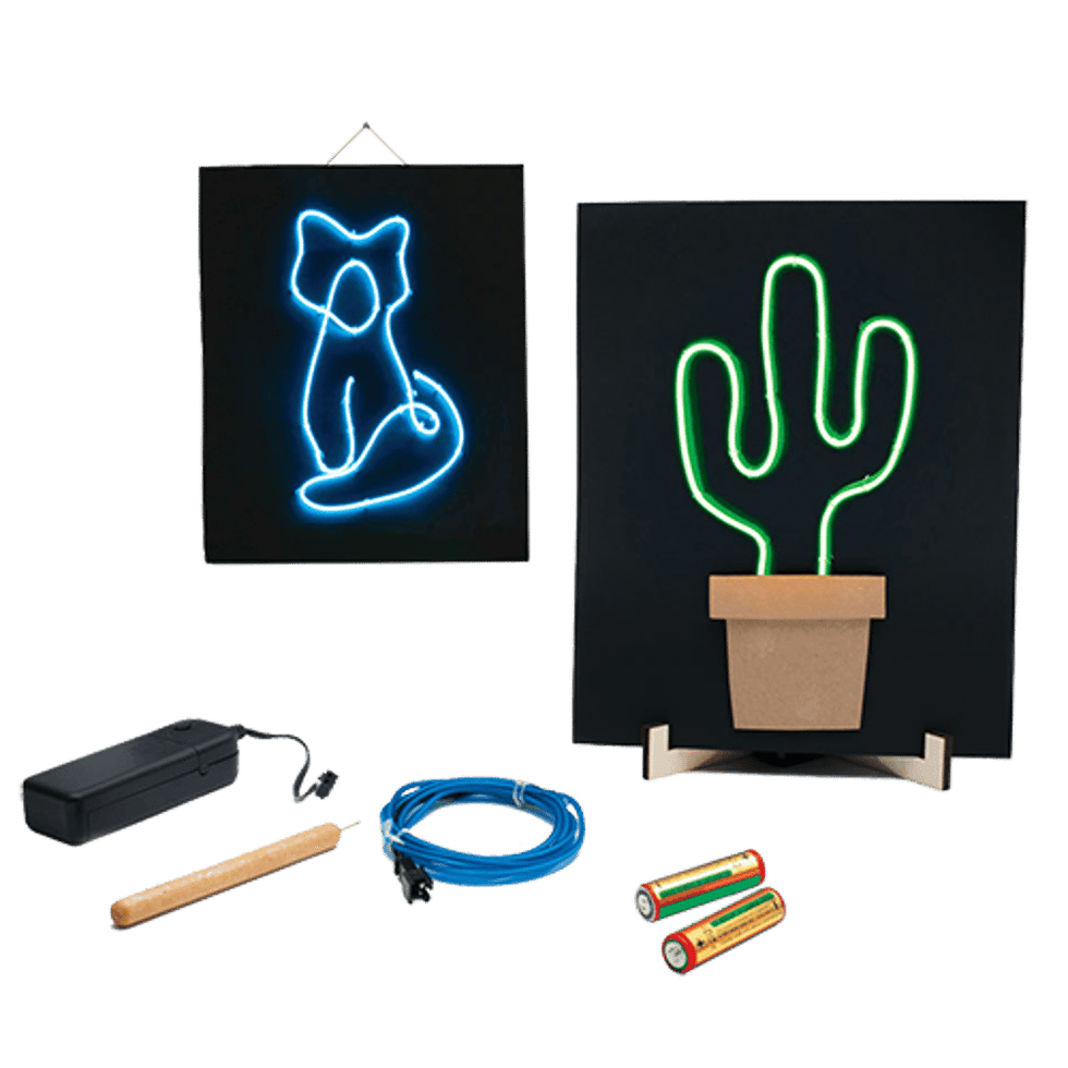 Light-Up Wire Art