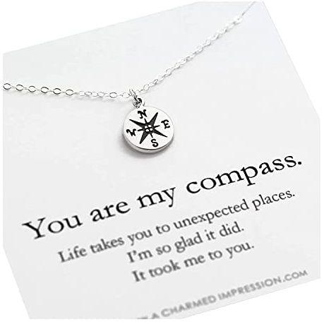 You Are My Compass Necklace 