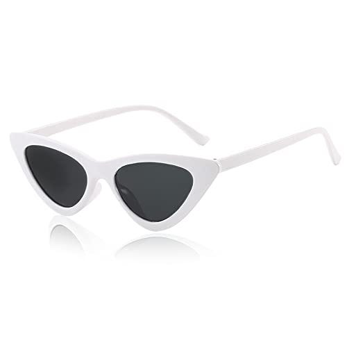 Bold Retro Oval Mod Thick Frame Sunglasses