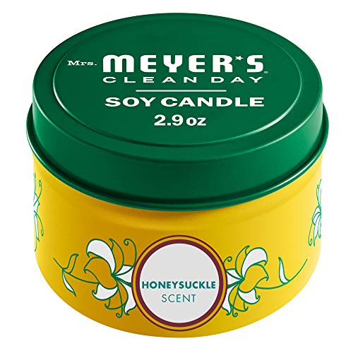 Honeysuckle Soy Tin Candle