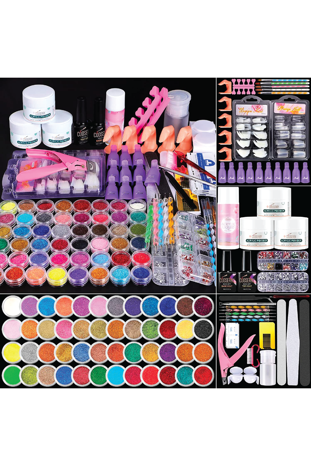 Buy Nail Art Beads Kit | Artificial Nails Kit| 50% Off On MRP