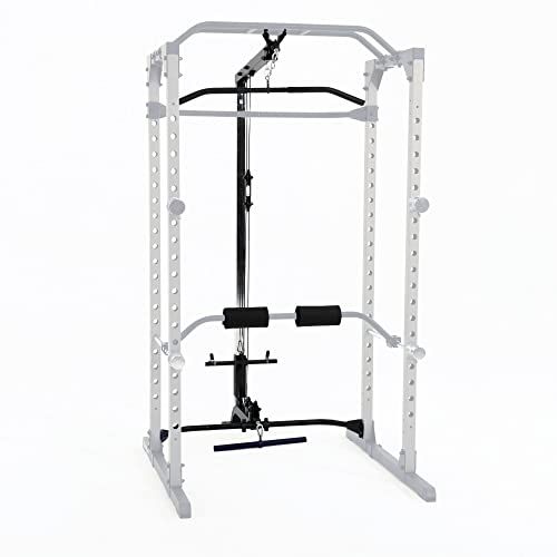 Adult Power Rack with Lat Pull-down Attachment