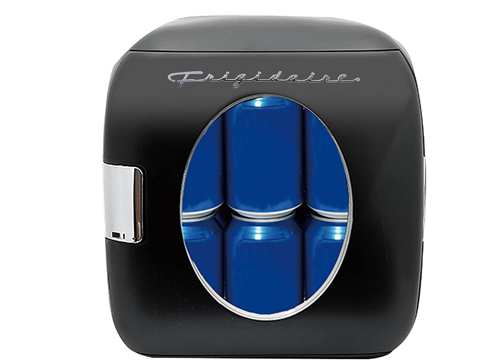 Mini Retro Beverage Fridge