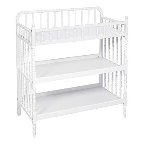 Jenny Lind Changing Table with Pad in White