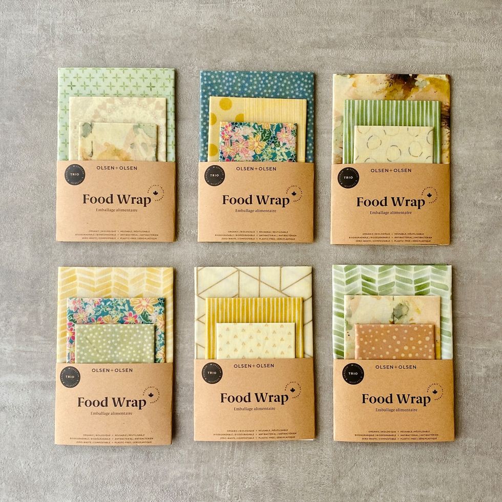 Pack of 3 Beeswax Food Wrap
