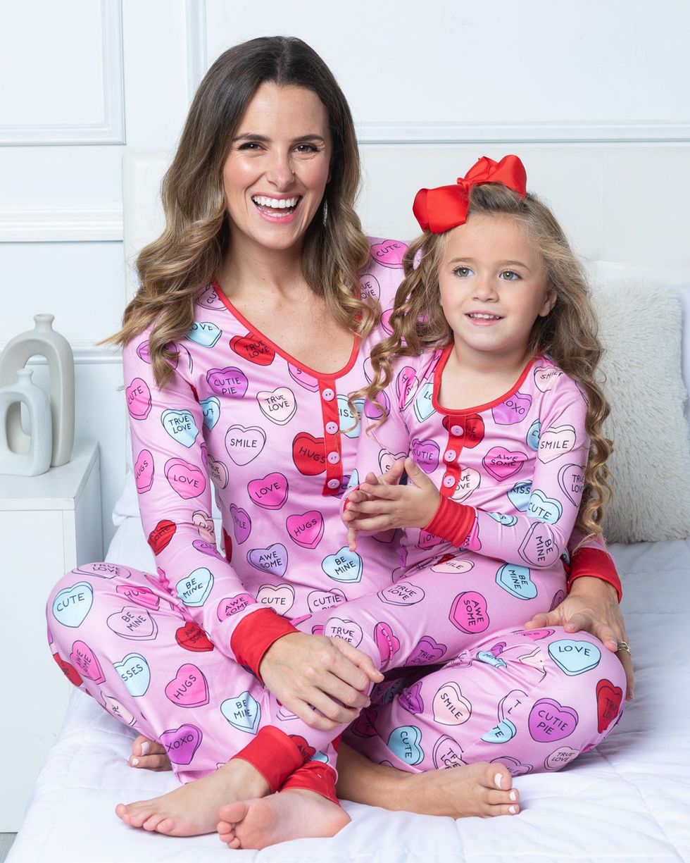 Family Pajamas Kids Be My Valentine Pajamas Set, Created for