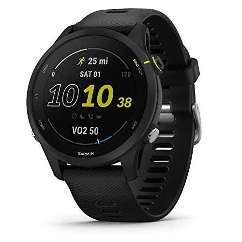 Garmin Forerunner 255 Series GPS Running Smartwatch, 46 mm or 41