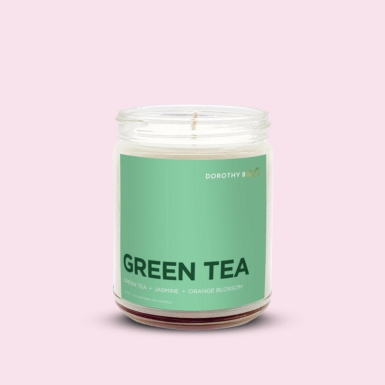 Green Tea Soy Candle