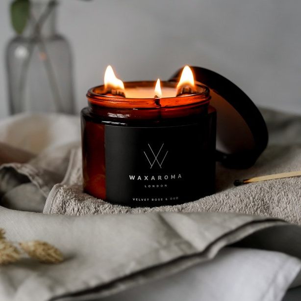 Velvet Rose & Oud Natural Soy Wax Candle