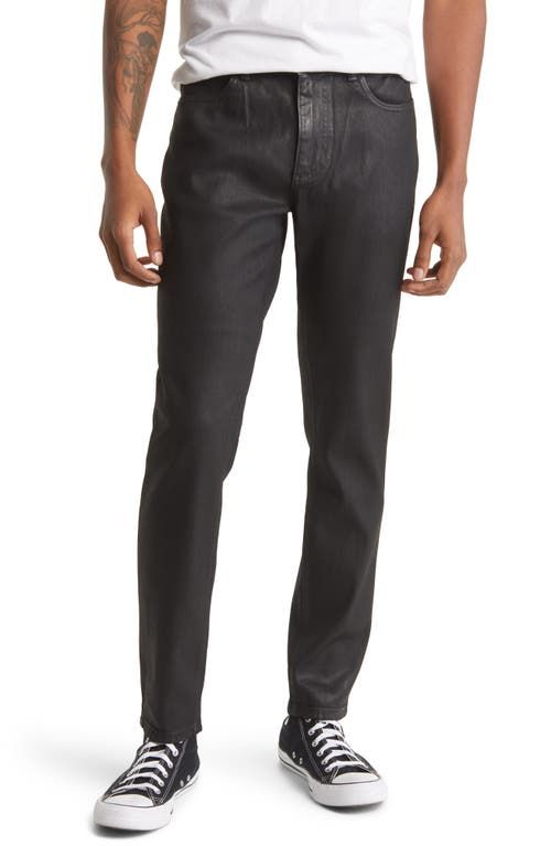 Theo Coated Relaxed Tapered Jeans 