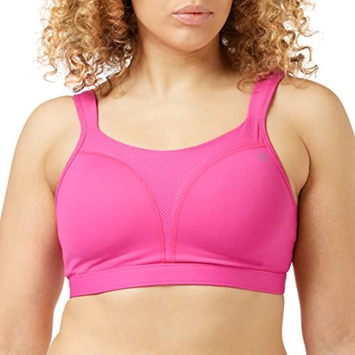 High Impact Sports Bras For Women Support Underwire Cross Back Large Bust  Cool Comfort Molded Cup Star Sapphire 40DD