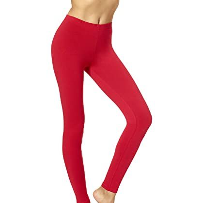 DailyWear Womens Solid Knee Length Short Yoga Cotton Leggings Black, Medium  