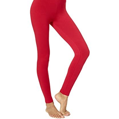 Cotton Polyester And Spandex Leggings