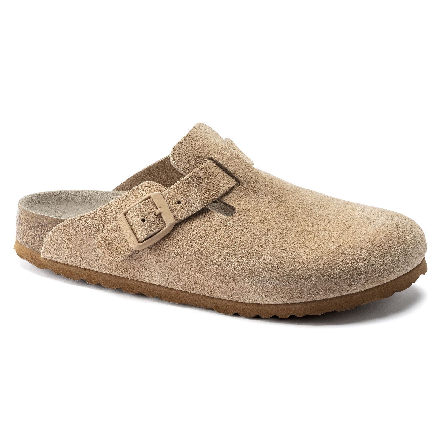 Boston Clog, Suede Leather