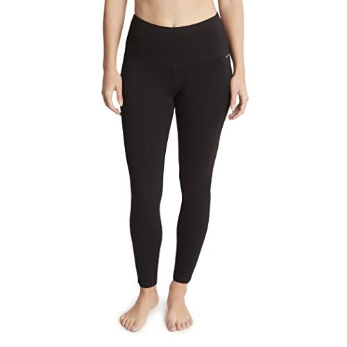 Jockey Women's Crosswaist Yoga Pants, Deep Black, Size XL