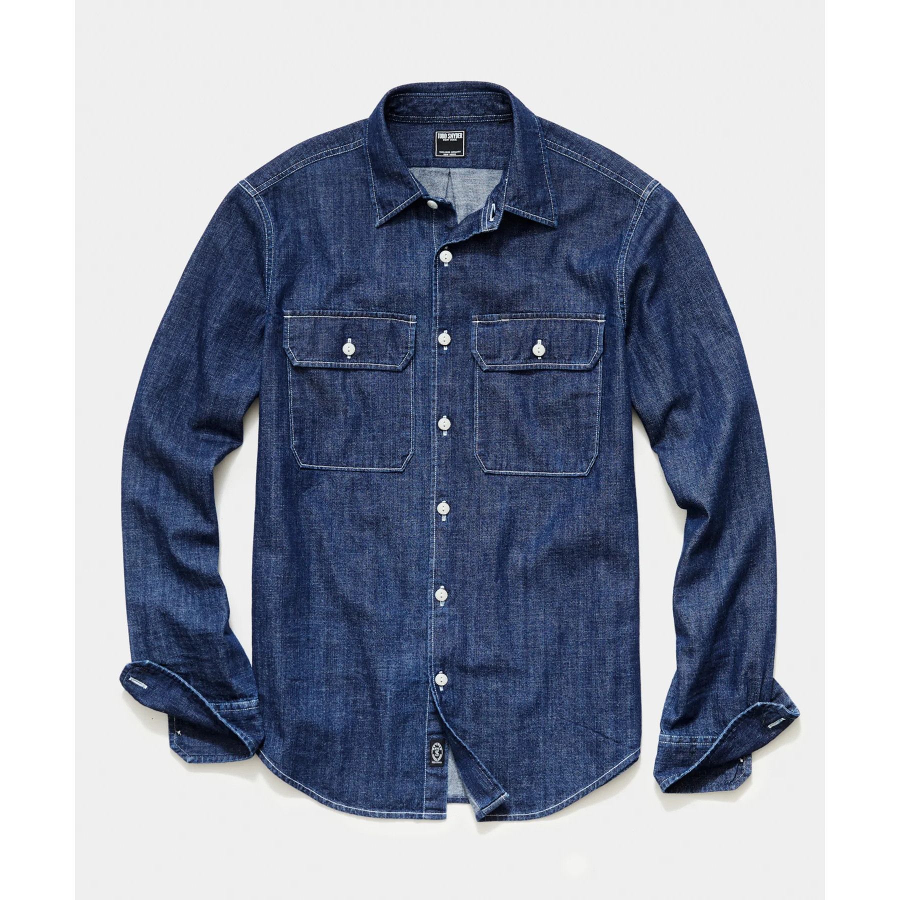 OrSlow Button Down denim shirt 2 year wash – Frans Boone Store