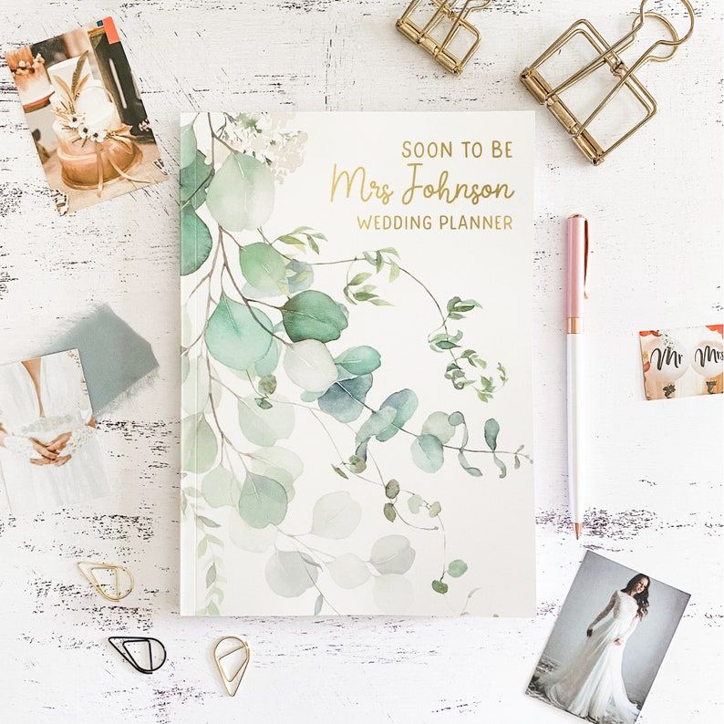 Personalized Wedding Planner Binder, DIY Wedding Planner Book