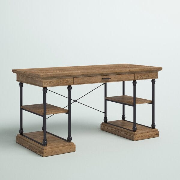 Brown Kyler Solid Wood Desk