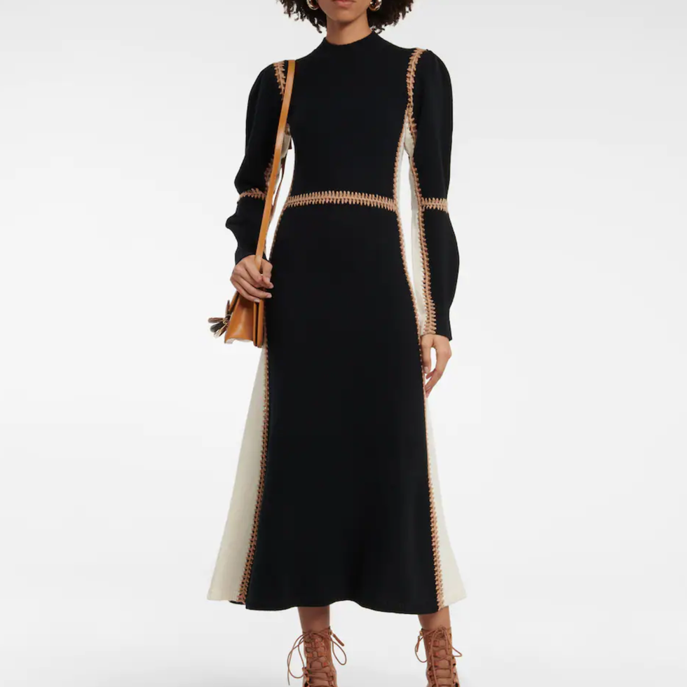 Wool and Cashmere Maxi Dress