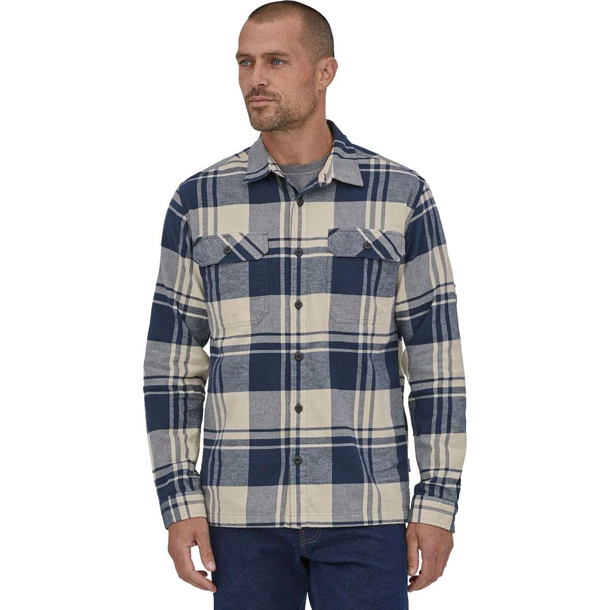 Organic Cotton MW Long-Sleeve Fjord Flannel Shirt