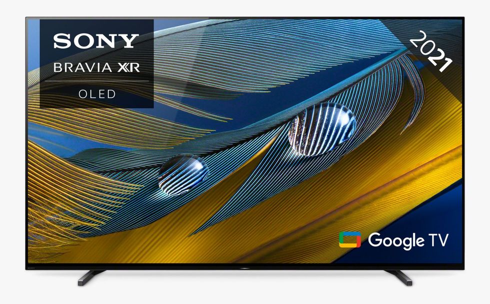 Sony Bravia XR XR55A80J (2021) OLED HDR 4K Ultra HD Smart Google TV, 55 inch