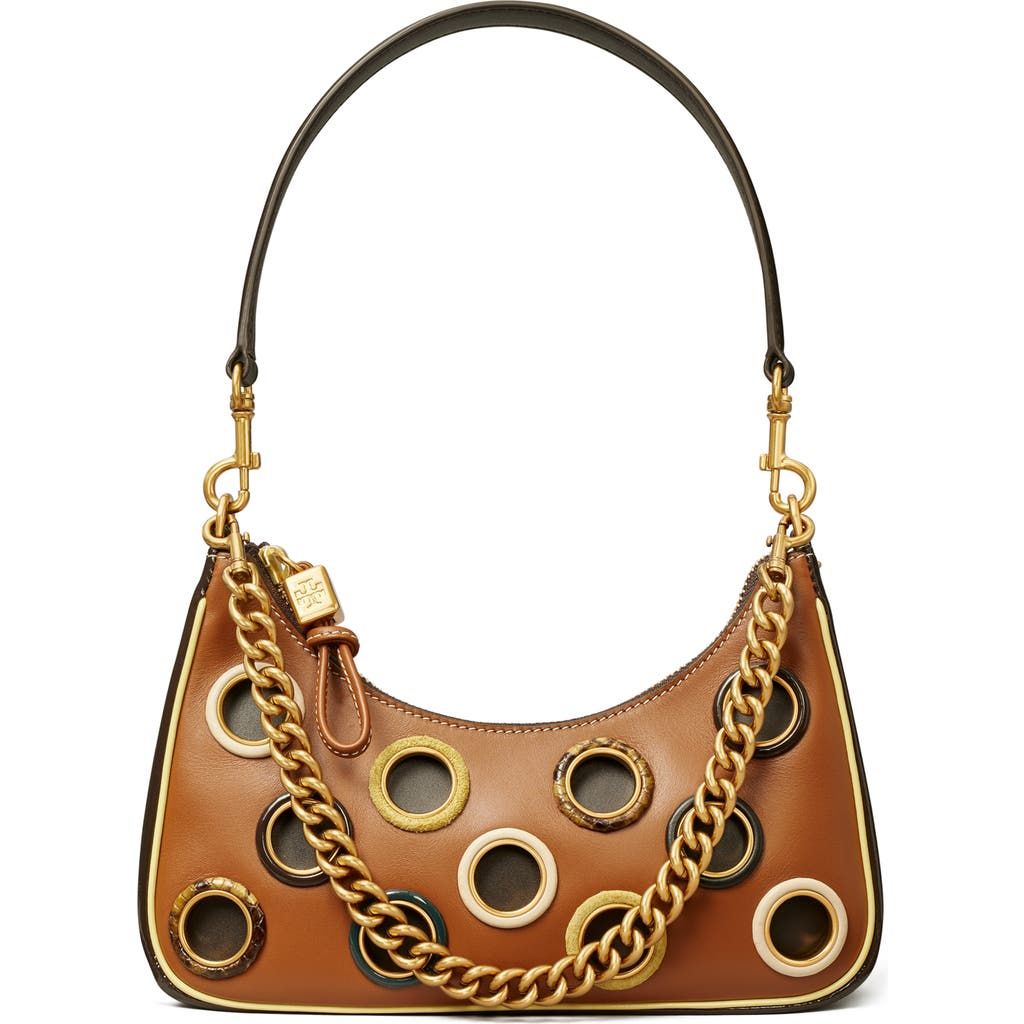 Small Mercer Grommet Crescent Bag