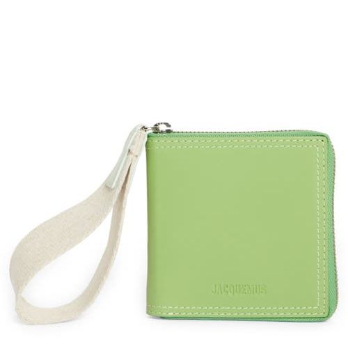 Le Carre Rond Leather Card Holder