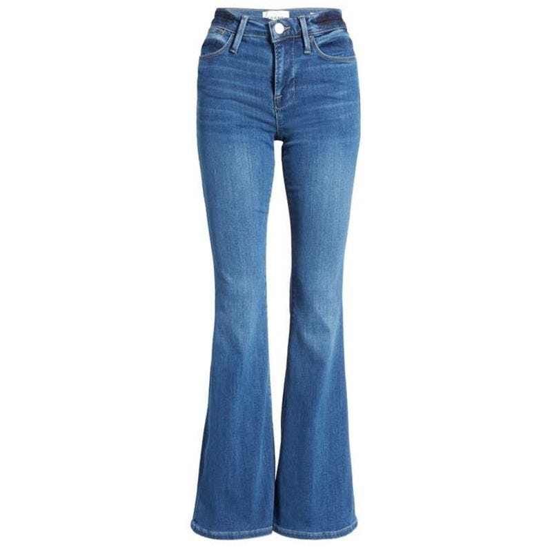 Le High Waist Flare Jeans