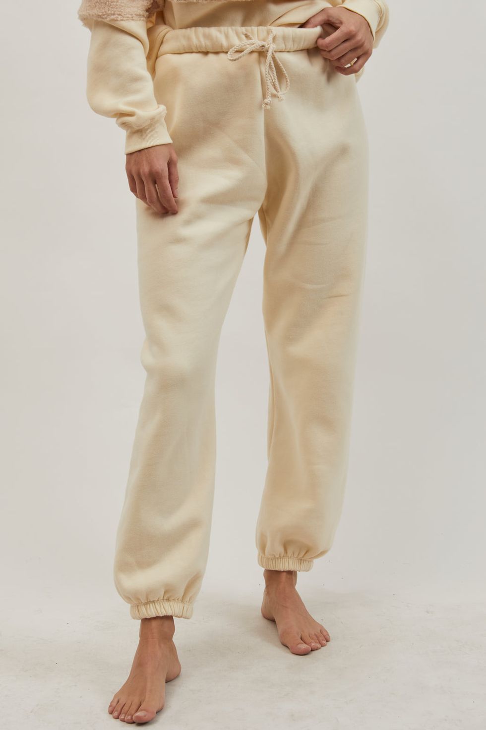 Women's Thick Fleece Lined Pants Long Trousers Warm Sweatpants