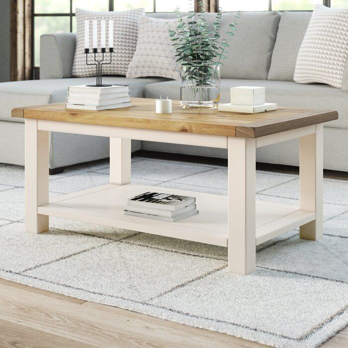 Pompey 4 Legs Coffee Table with Storage