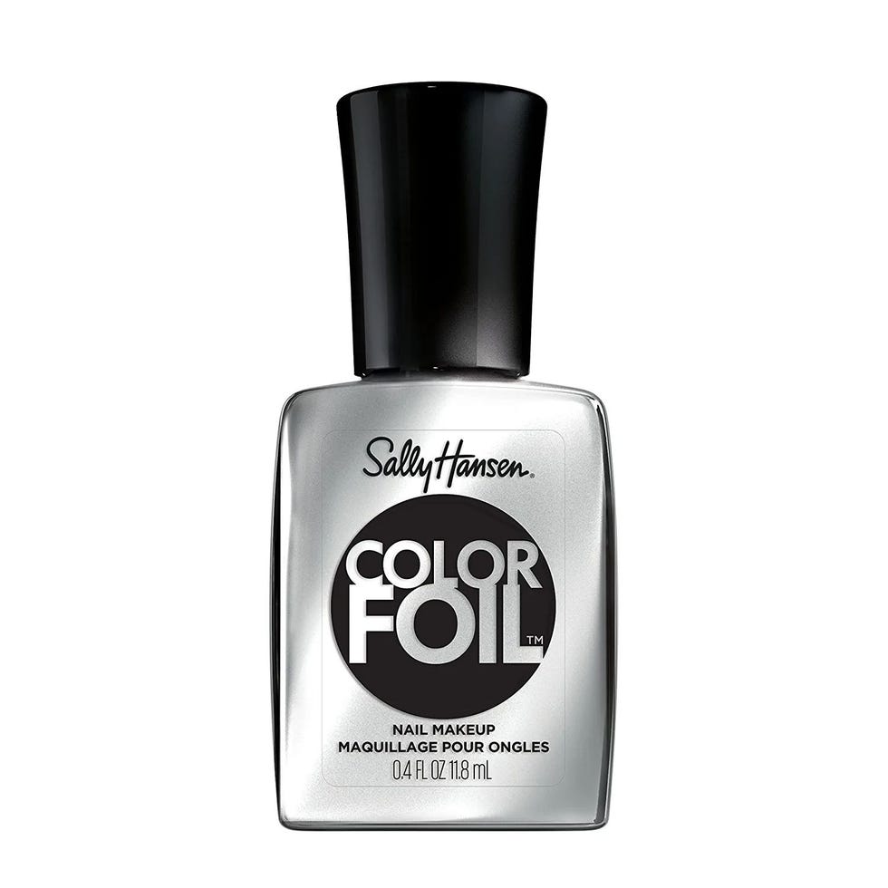 Color Foil Nail Polish in Steel a Kiss 