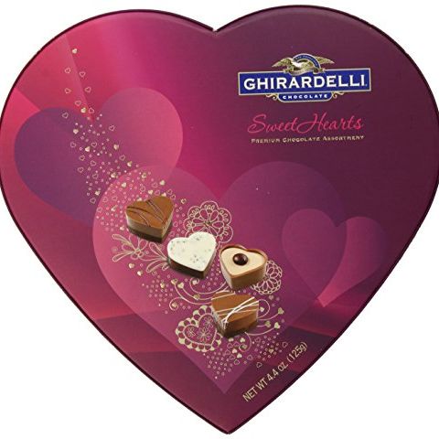 Ghirardelli Valentines Day Sweethearts Box Gift