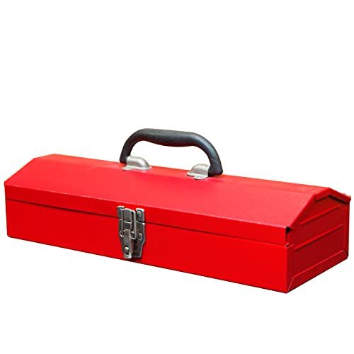 Iron Travel Metal Lockable Toolbox Small Organizers and Storage