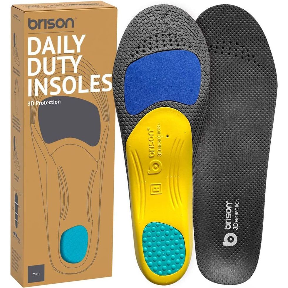  Standing Souls All-Purpose Comfort Insoles, Shock Absorption  Sports Shoe Inserts with Arch Support for Men and Women, Work Boots Insoles  for Standing All Day, Trim to Fit Inserts : Health 