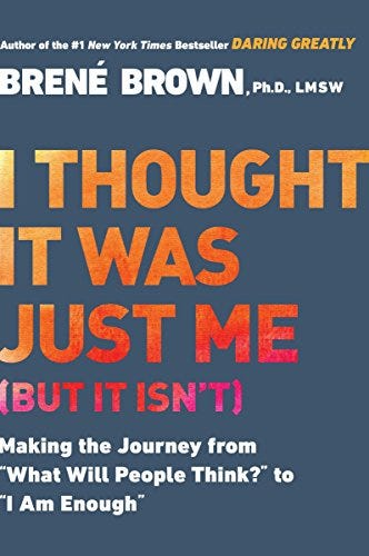 <i>I Thought It Was Just Me (But It Isn't)</i> <i>I Thought It Was Just Me (But It Isn't)</i>