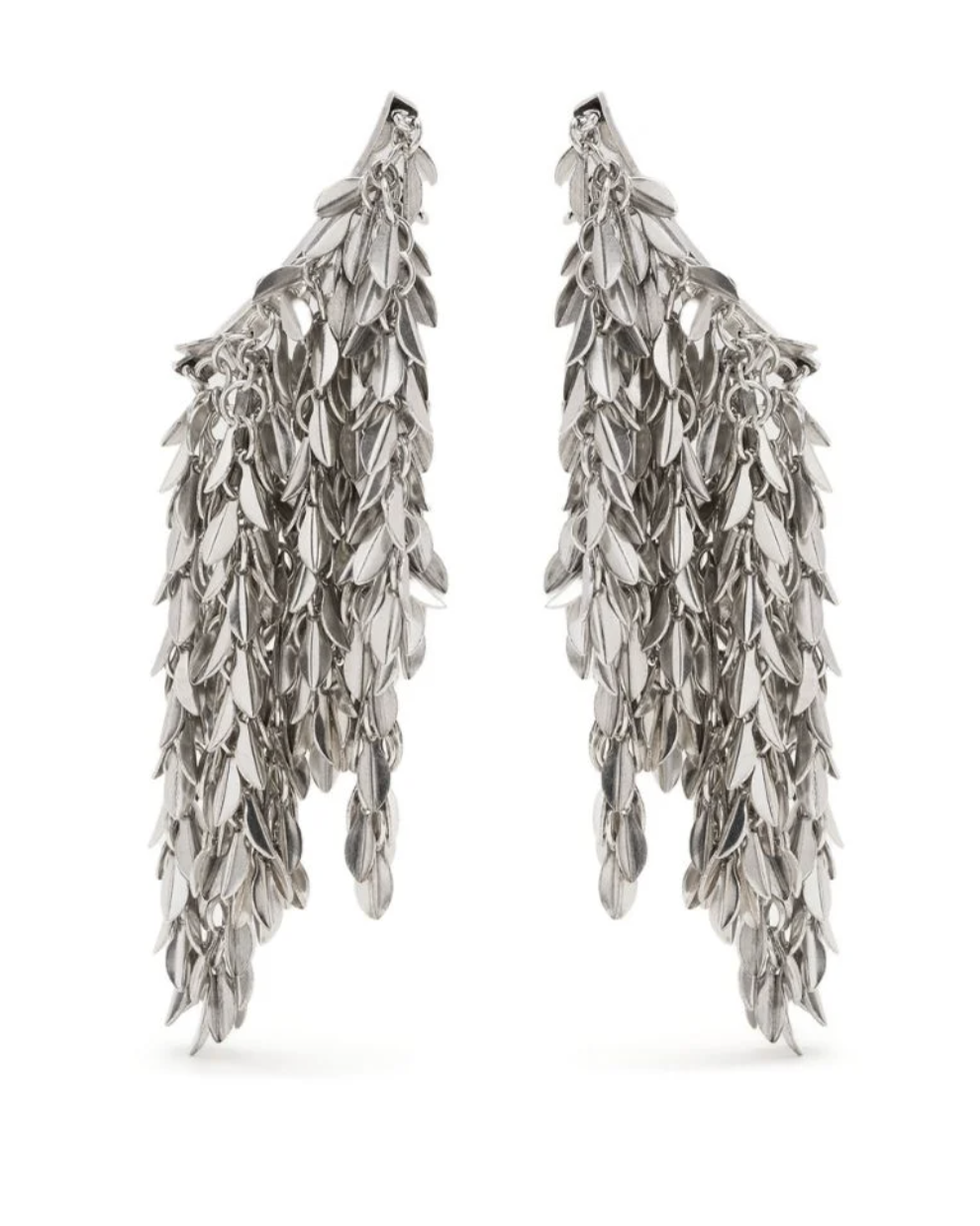 Isabel Marant Silver-Tone Waterfall Drop Earrings