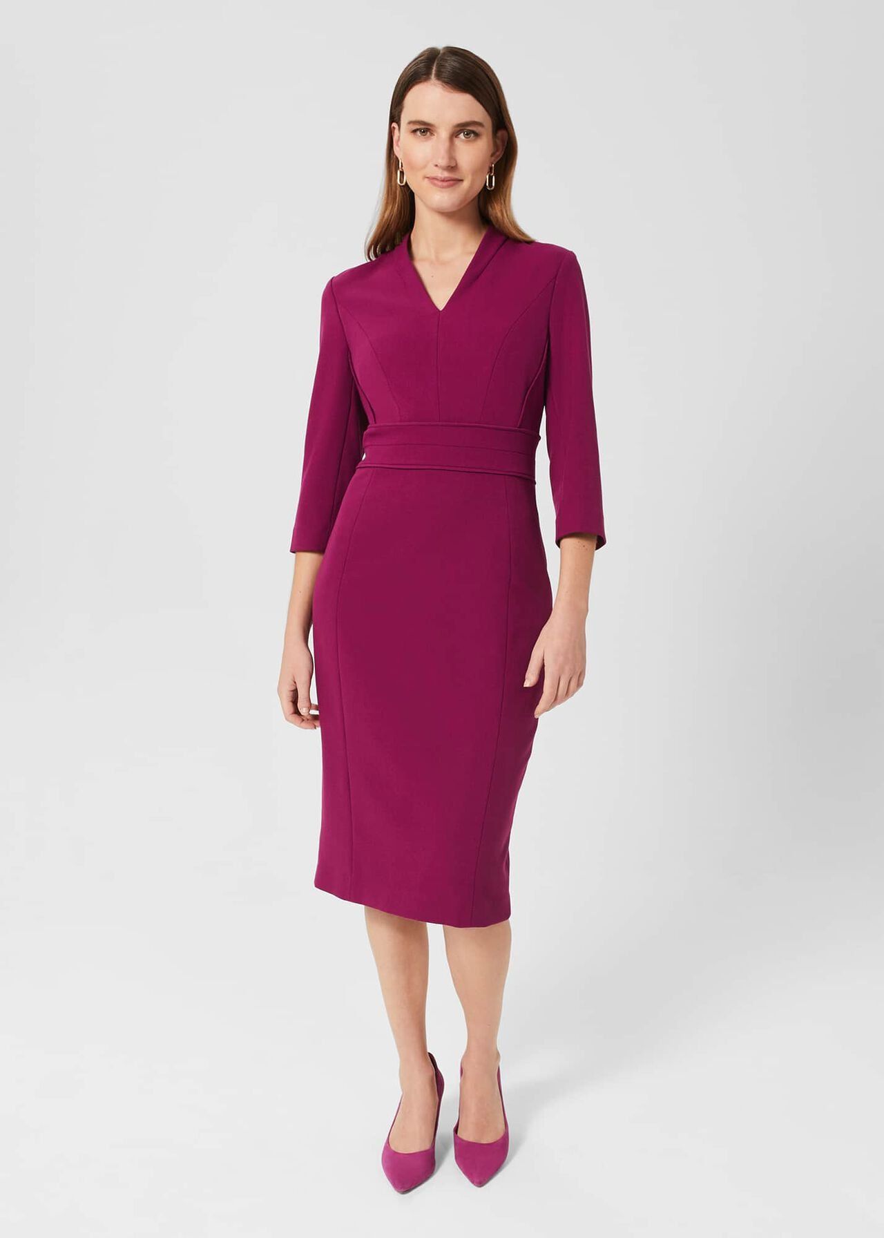 Hobbs 2024 lilac dress