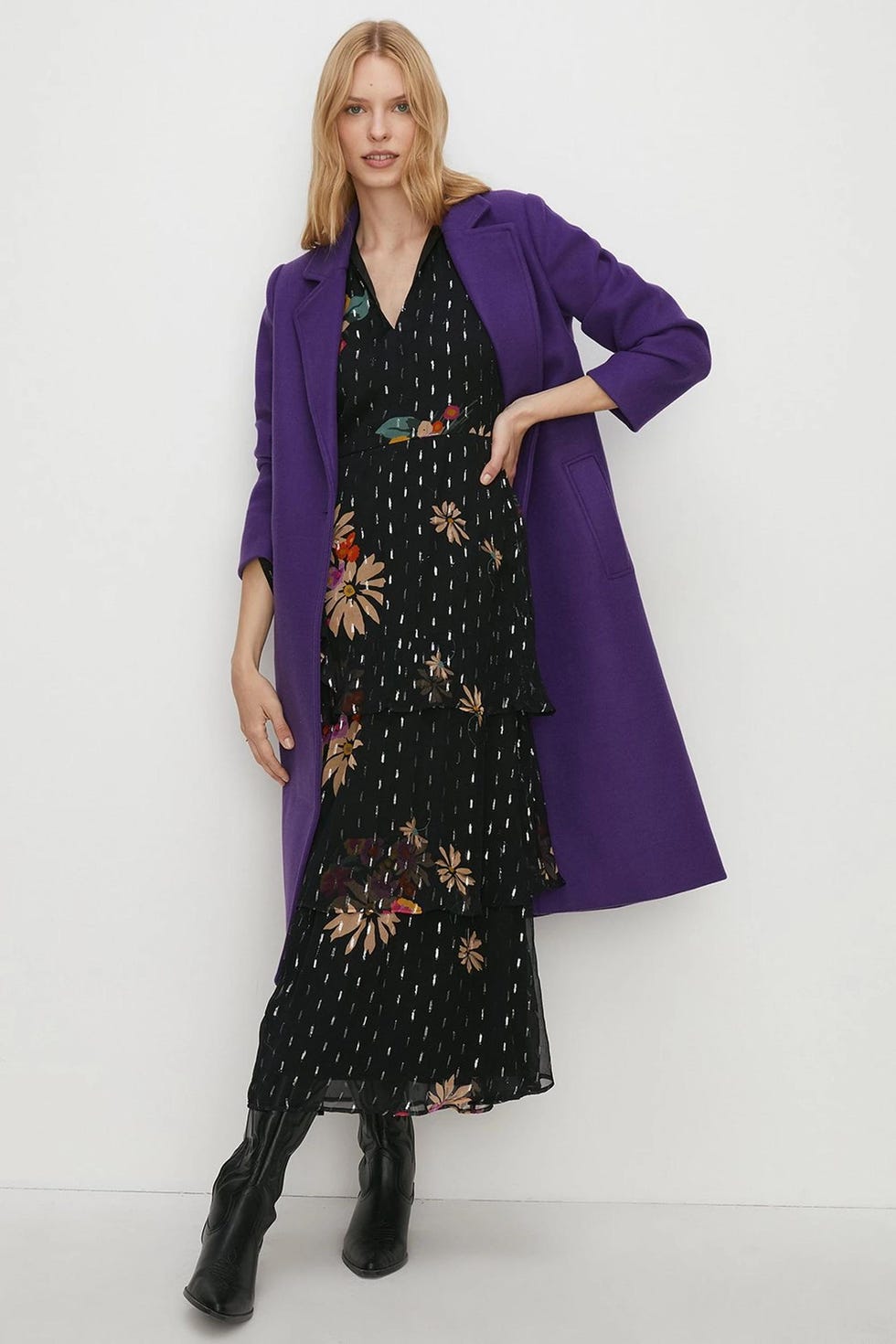 Single Breasted Relaxed Coat