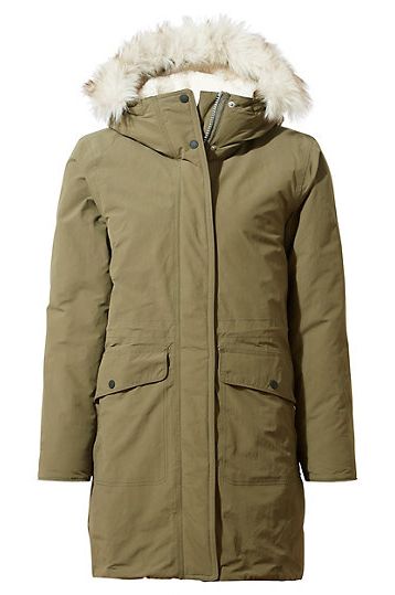 M&S GOODMOVE Padded Hooded WATERPROOF PARKA Coat ~ Size 16