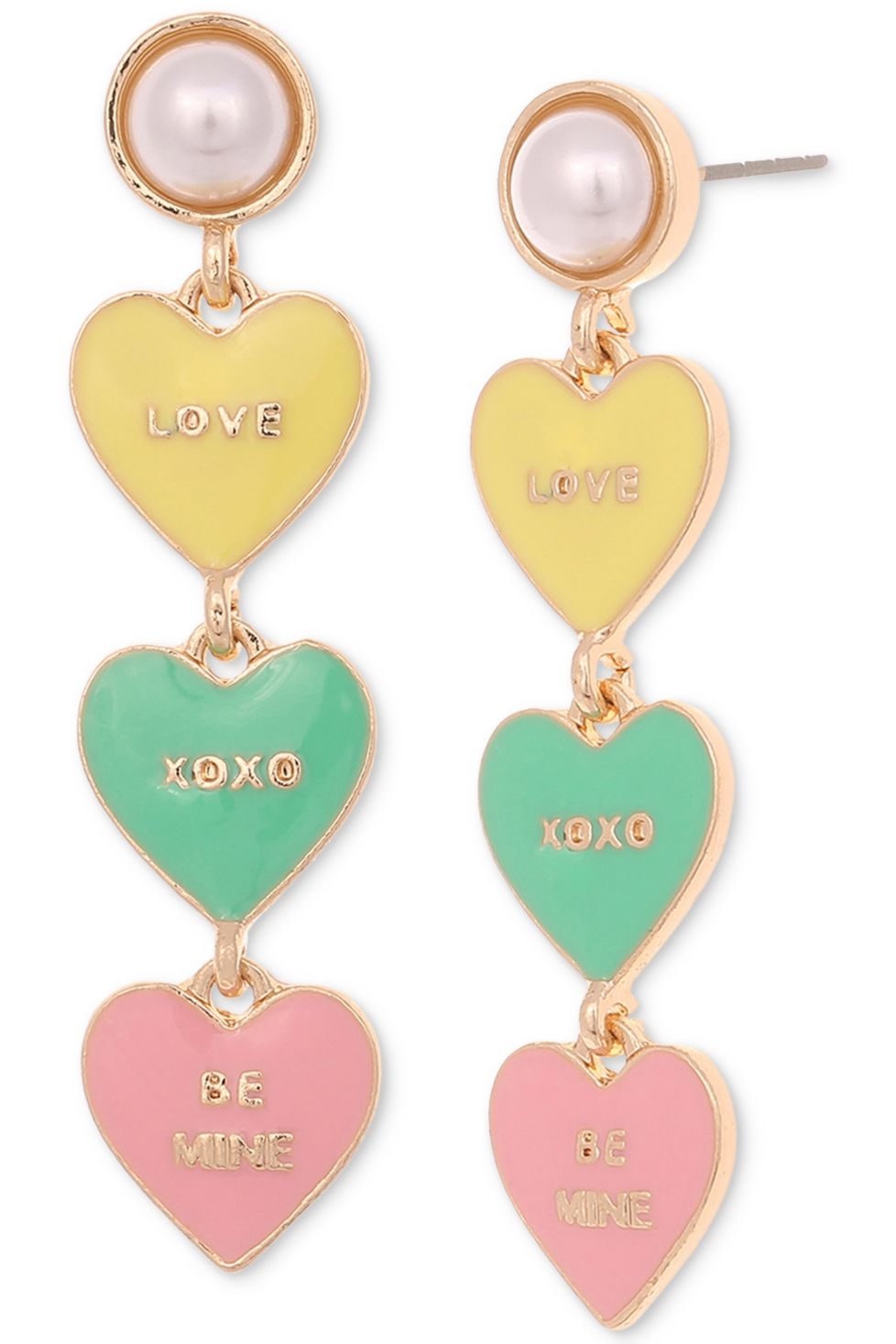 Holiday Lane Valentine Heart Earrings