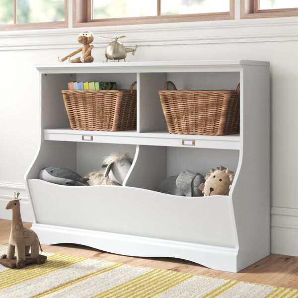 Cubberly Toy Storage Bookcase