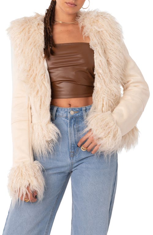 Where to Shop Addison Rae's Faux Fur Jacket